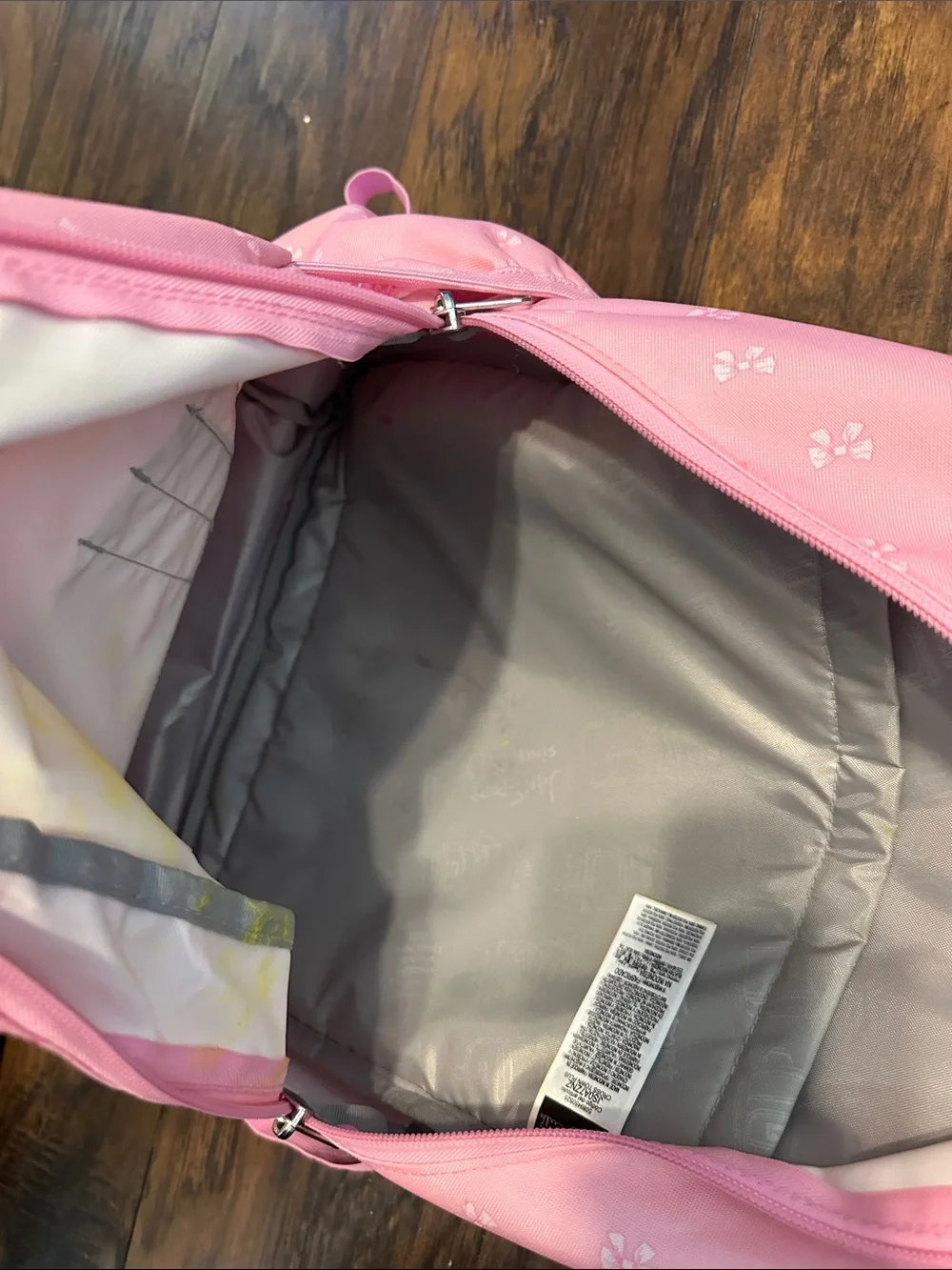 Jansport Pink Kids Backpack with Bows